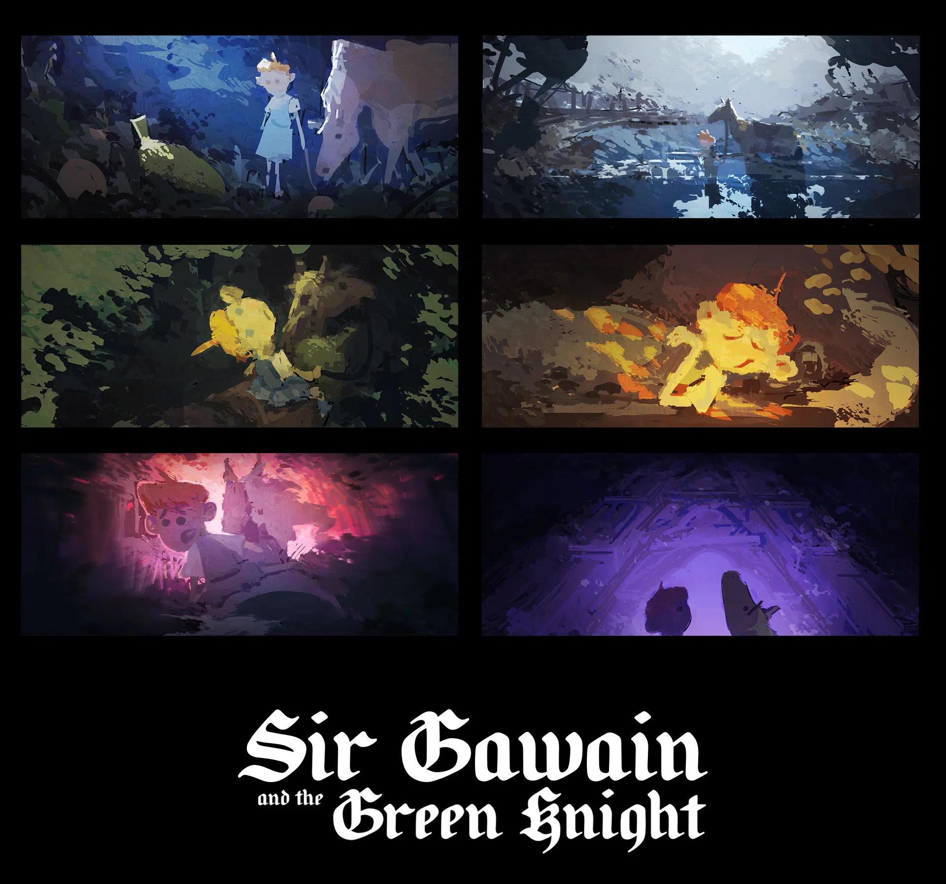 clickable preview of the project Sir Gawain and the Green Knight